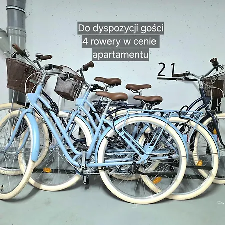 Apartment Morze Rowery I Parking Gratis Gym & Sauna Danzig